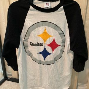 Pittsburgh Steelers 3/4 sleeve T-shirt